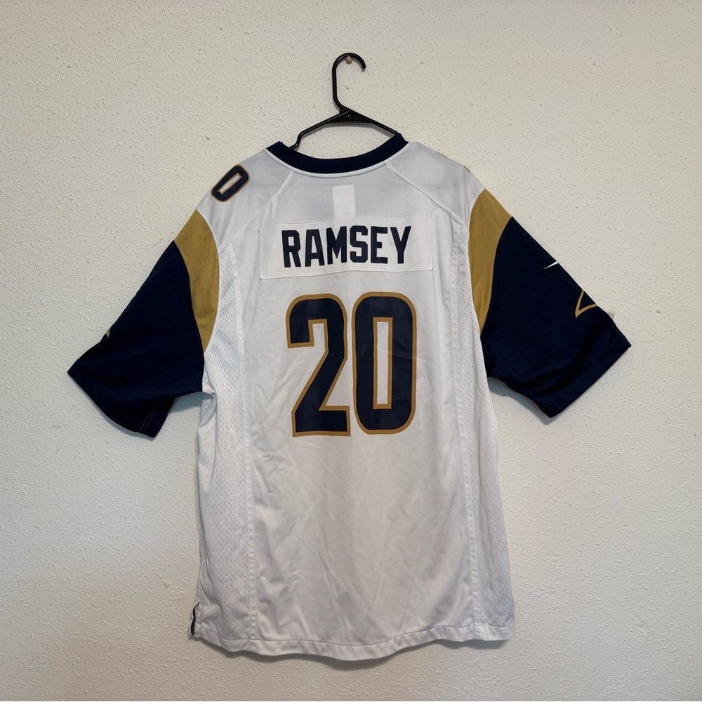 NFL Nike Los Angeles Rams Game Jersey  Jalen Ramsey #20 White